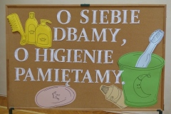 „O siebie dbamy, o higienie pamiętamy”