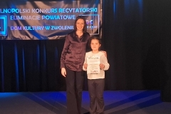 Sukces naszych uczniów w Powiatowym Konkursie Recytatorskim