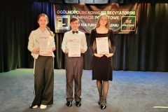 Sukces naszych uczniów w Powiatowym Konkursie Recytatorskim