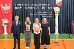 Uroczyste zakończenia roku szkolnego klasy VI-VII