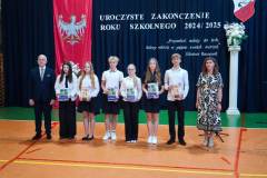 Uroczyste zakończenia roku szkolnego klasy VI-VII