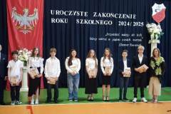 Uroczyste zakończenia roku szkolnego klasy VI-VII