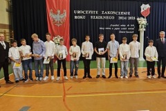 Uroczyste zakończenia roku szkolnego klasy VI-VII
