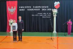 Uroczyste zakończenia roku szkolnego klasy VI-VII