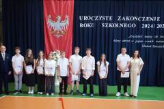 Uroczyste zakończenia roku szkolnego klasy VI-VII