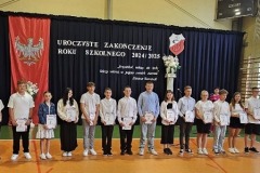 Uroczyste zakończenia roku szkolnego klasy VI-VII