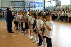 Uroczystość zakończenia roku szkolnego klasy 1-5