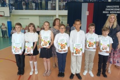 Uroczystość zakończenia roku szkolnego klasy 1-5