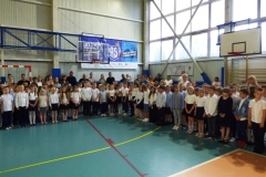 Uroczystość zakończenia roku szkolnego klasy 1-5