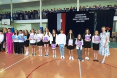 Uroczystość zakończenia roku szkolnego klasy 1-5