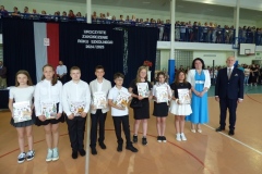 Uroczystość zakończenia roku szkolnego klasy 1-5