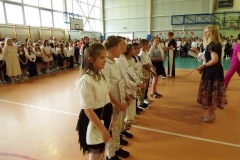 Uroczystość zakończenia roku szkolnego klasy 1-5