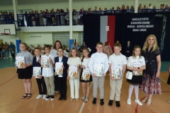 Uroczystość zakończenia roku szkolnego klasy 1-5