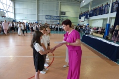 Uroczystość zakończenia roku szkolnego klasy 1-5