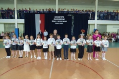 Uroczystość zakończenia roku szkolnego klasy 1-5