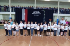 Uroczystość zakończenia roku szkolnego klasy 1-5