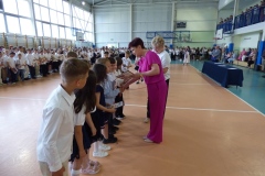 Uroczystość zakończenia roku szkolnego klasy 1-5