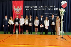 Zakończenie roku szkolnego 2024/2025 klasy VIII