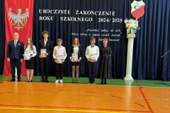 Zakończenie roku szkolnego 2024/2025 klasy VIII