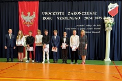 Zakończenie roku szkolnego 2024/2025 klasy VIII