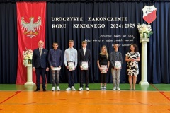 Zakończenie roku szkolnego 2024/2025 klasy VIII