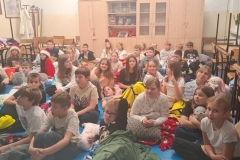 Mikołajkowy Wieczór Filmowy w Klasie 4a i 4c