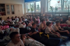 Mikołajkowy Wieczór Filmowy w Klasie 4a i 4c