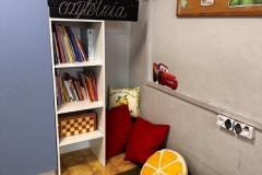 Miniczytelnia dla najmłodszych –  nowa przestrzeń w świetlicy klas pierwszych