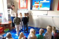 Nawet w Bibliotece Pedagogicznej dzieje się Mikołajkowa magia