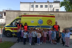 Przedszkolaki odwiedziły Pogotowie Ratunkowe