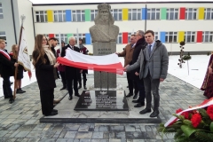 Odsłonięcie pamiątkowej tablicy