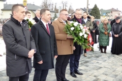 Odsłonięcie pamiątkowej tablicy