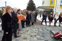 Odsłonięcie pamiątkowej tablicy