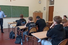 Spotkanie uczniów klas VIII z radcą prawnym 