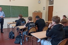 Spotkanie uczniów klas VIII z radcą prawnym 