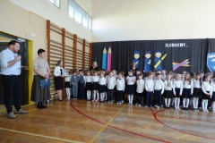 Ślubowanie klas pierwszych w Publicznej Szkole Podstawowej im. Władysława Jagiełły w Zwoleniu