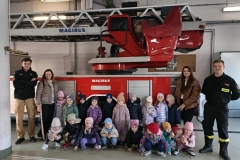 Przedszkolaki z wizytą w Straży Pożarnej i Muzeum Wsi Radomskiej