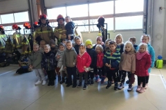 Przedszkolaki z wizytą w Straży Pożarnej i Muzeum Wsi Radomskiej