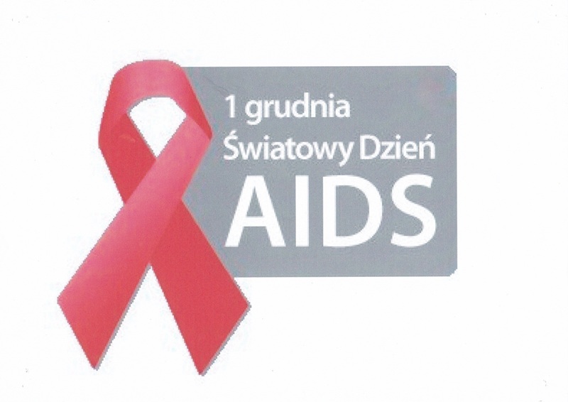 grafika promująca światowy dzień AIDS