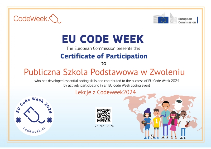 Europejski Tydzień Kodowania #CodeWeek  2024