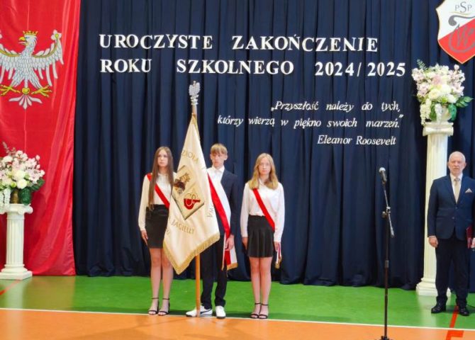 Uroczyste zakończenia roku szkolnego klasy VI-VII