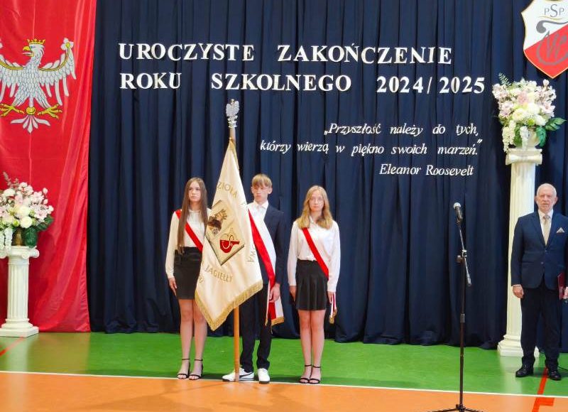 Uroczyste zakończenia roku szkolnego klasy VI-VII