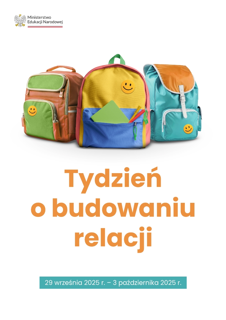 Plakat: Tydzień o budowaniu relacji
