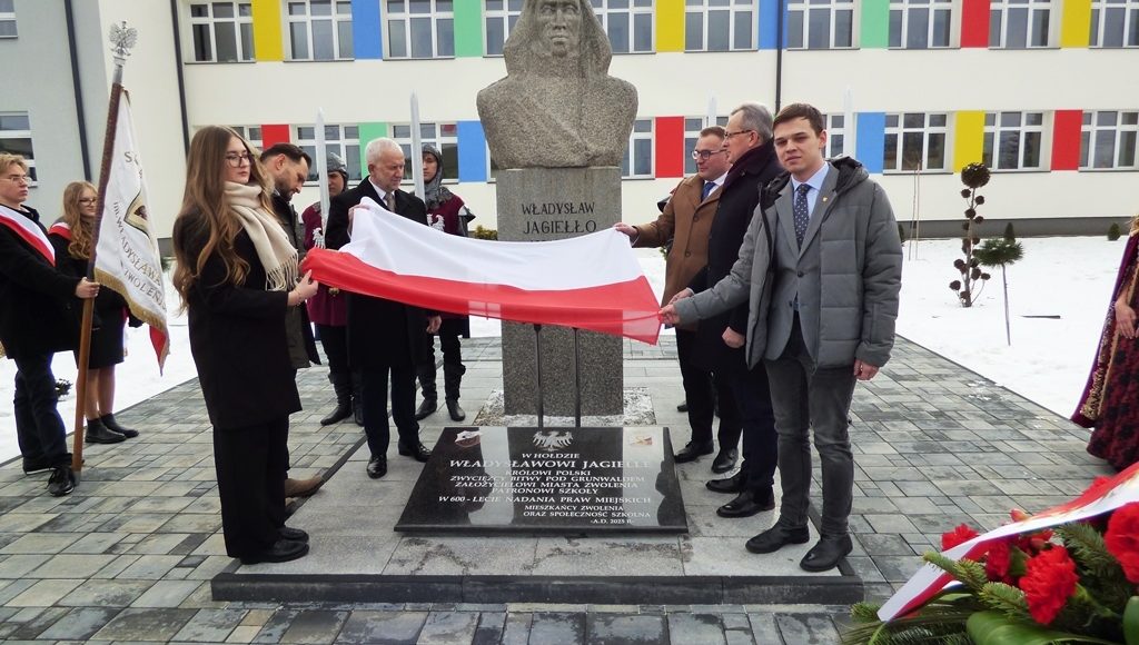 Odsłonięcie pamiątkowej tablicy