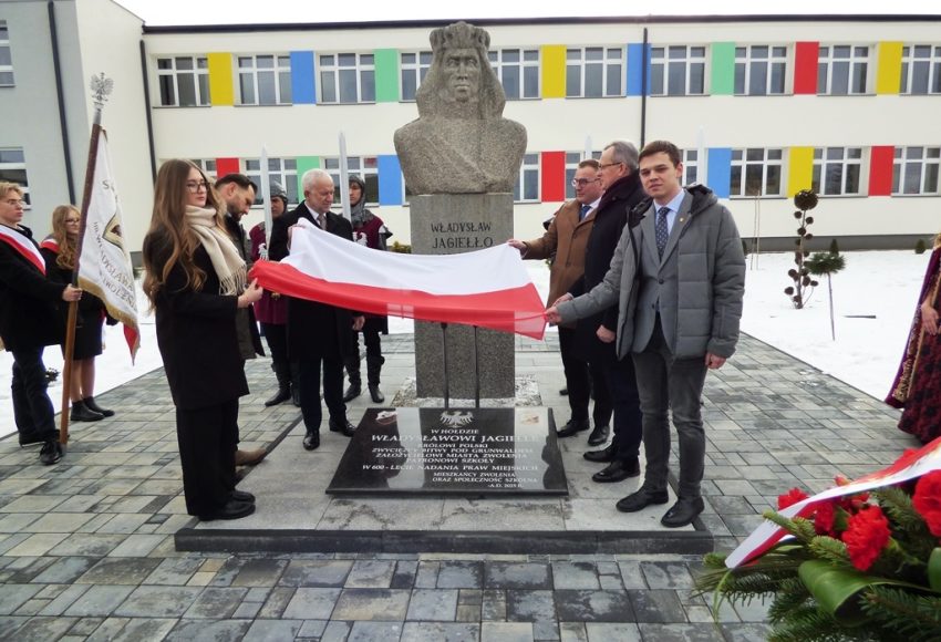 Odsłonięcie pamiątkowej tablicy